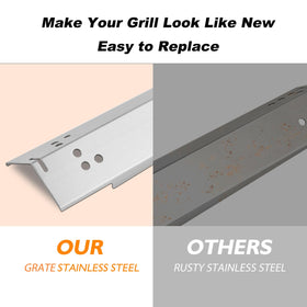 Grillflame heat tent on grill grate guiding heat flow for even cooking
