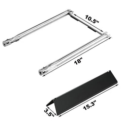 Grillflame Spirit E-210 burner tubes kit for durable performance