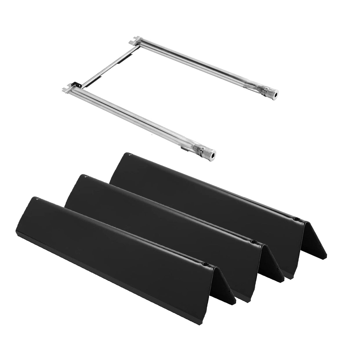 Grillflame Spirit E-210 flavorizer bars promote even heat and flavor