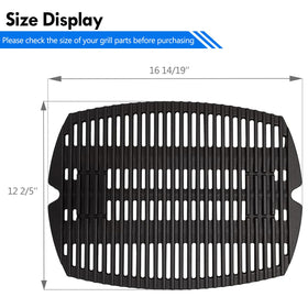 Grillflame Weber compatibility: flexible replacement for Q100/1000 series.