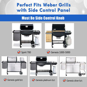 Grillflame Weber Spirit II E320 griddle insert prevents sticking
