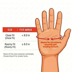 Grillixa 932F waterproof neoprene shields hands from oil splashes.