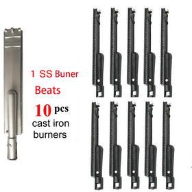 GRILLJOB cast stainless steel burner set for Bull and Lion grills