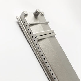 GRILLJOB burner dimensions 16-1/8 inches long by 2-7/8 inches wide