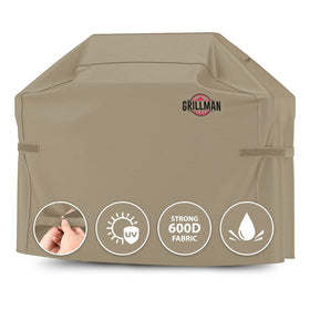 Grillman 58-Inch grill cover – water-resistant protection for outdoor grills.