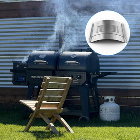 Grilltonic Flame Broiler Kit PB550G diffuser for even heat spread.