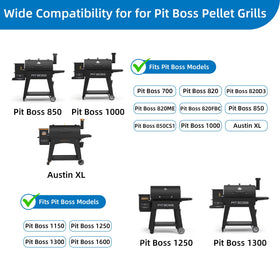 Grilltonic heat diffuser helps indirect cooking in Pit Boss grills.