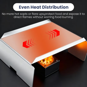Grilltonic heat diffuser supports wide Pit Boss compatibility across models.