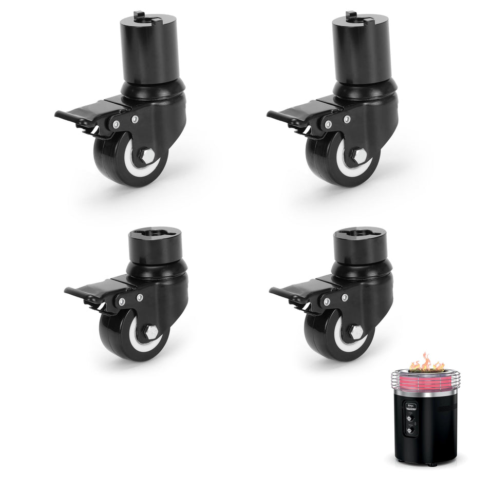 Grilltonic Wheel Kit for Ninja Fireside360 enables easy relocation.