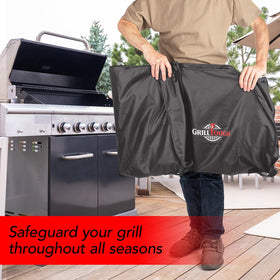 GrillTough easy-clean design lets you hose off dirt and dry in sun.