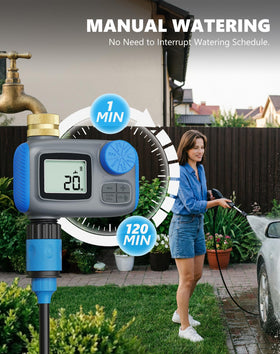 Grillum waterproof brass connector ensures durable outdoor performance.