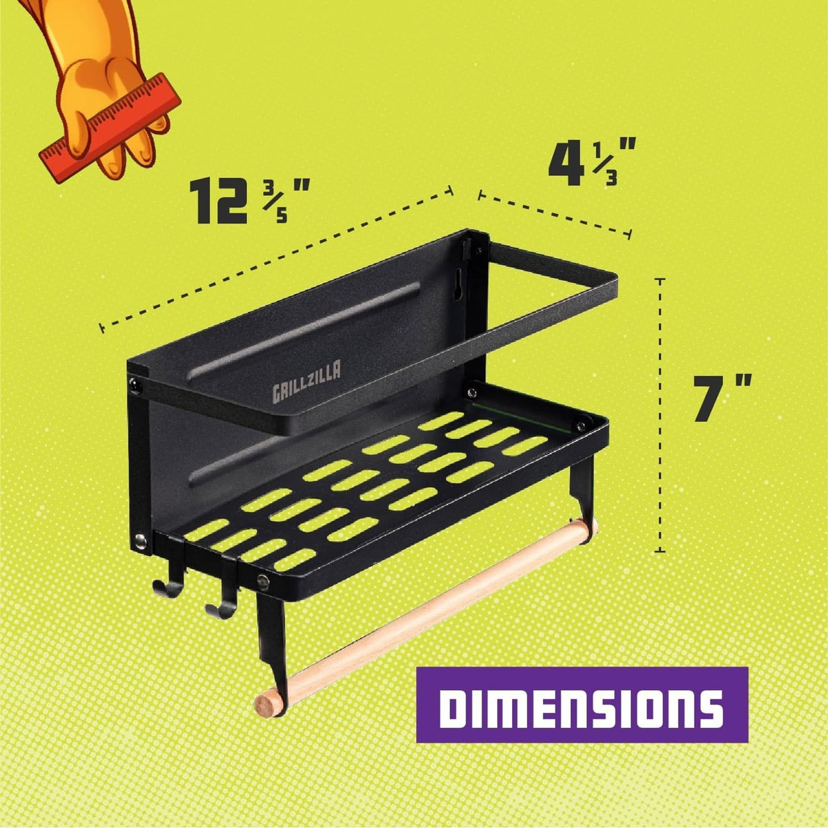 Grillzilla portable caddy as a thoughtful gift for grill lovers.