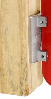 Grimco aluminum rust-free bracket for durable outdoor use.