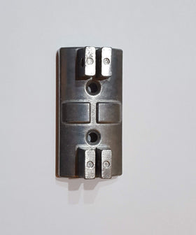 Grimco Wing Bracket for horizontal sign mounting on poles, stable outdoor display.