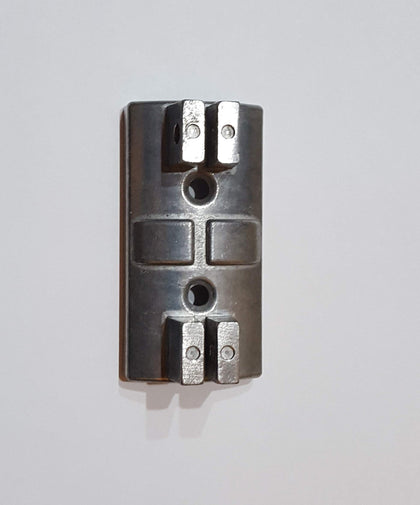Grimco Wing Bracket for horizontal sign mounting on poles, stable outdoor display.