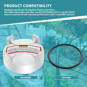GripNex R172009 O-ring: watertight seal to minimize leaks and maintain flow.
