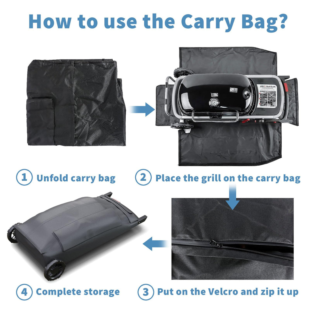 Grisun 7030 includes vertical zipper for easy removal.