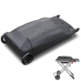 Grisun 7030 grill cover for Weber Traveler offers snug fit protection.