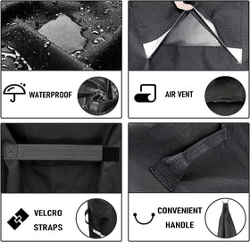 GRISUN air vents reduce condensation to keep the grill dry.