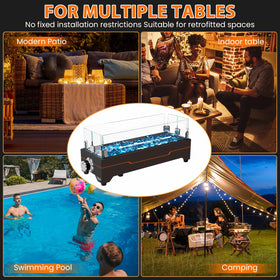 GRISUN compact outdoor fire pit for patios and campsites.
