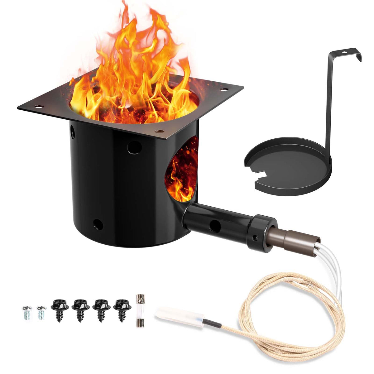 GRISUN fire pot burn pot for Traeger, reviving grill performance