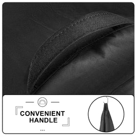 Side vent holes reduce moisture and prevent condensation around the grill