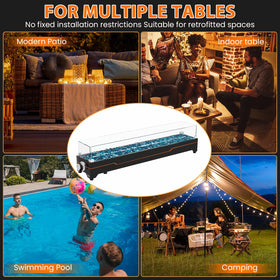 GRISUN outdoor use for patio or camping with propane fuel.