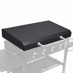 GRISUN upgraded griddle lid for Blackstone 36-inch with hinged design aiding heat retention.