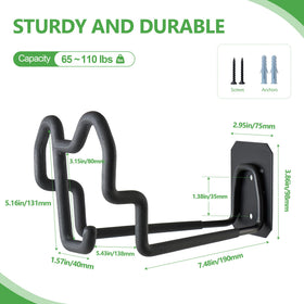 GritVibe PVC coated holder offers secure, non-slip support.