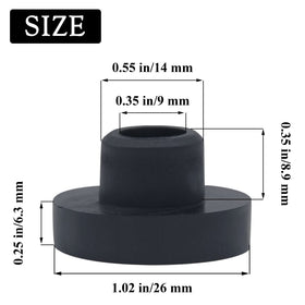 GrliTra grommet highlighting 5/8 inch height for precise alignment