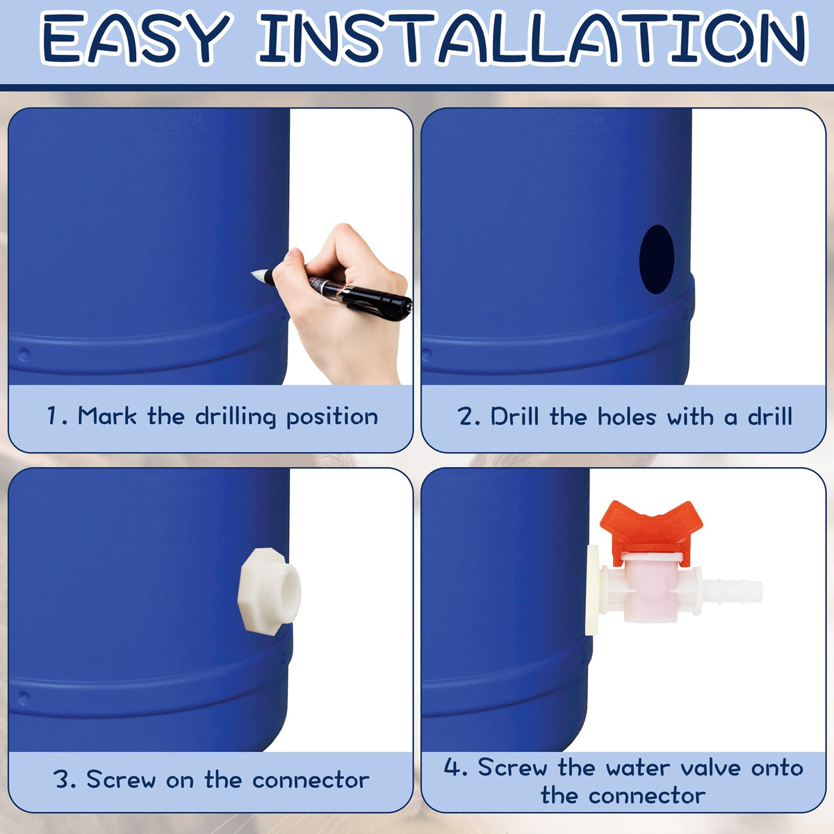 GrliTra hole saw used for clean, quick installation