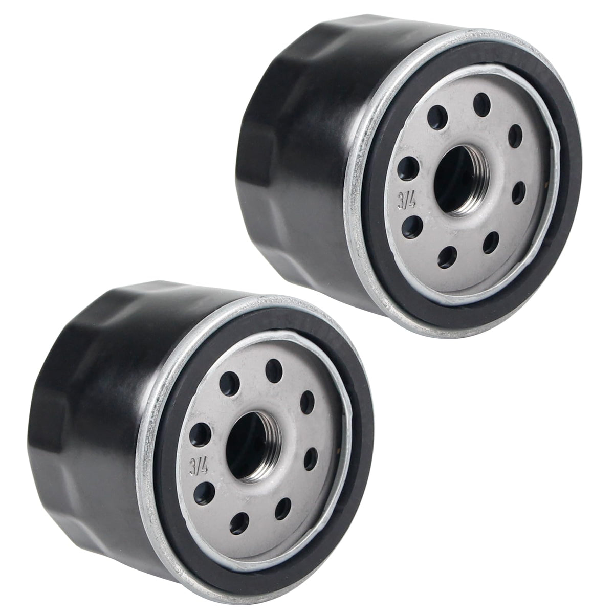 Grngven 492932S oil filter two-pack for lawn mowers, easy replacement and reliable protection.