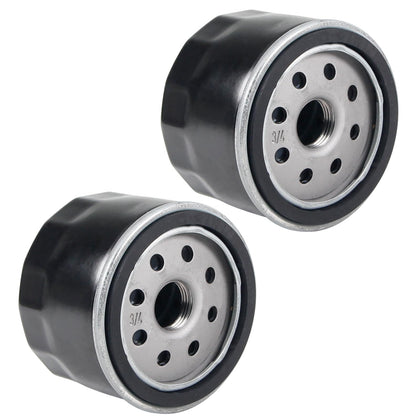 Grngven 492932S oil filter two-pack for lawn mowers, easy replacement and reliable protection.