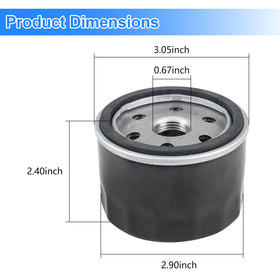 Grngven 492932S oil filter compatible with Briggs & Stratton engines
