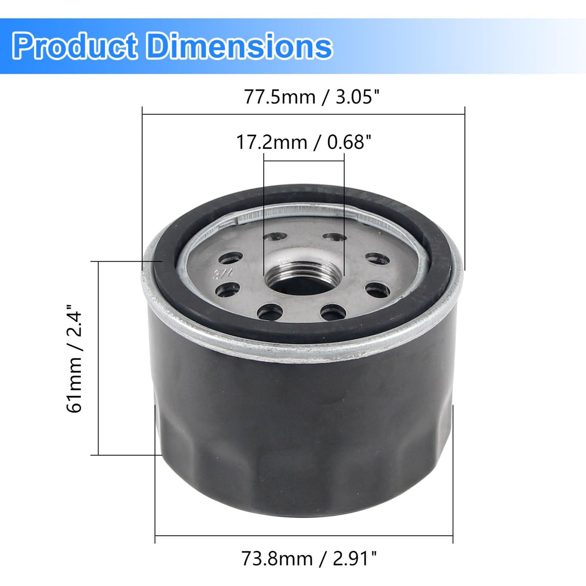 Grngven two-pack packaging includes two filters for quick replacement.