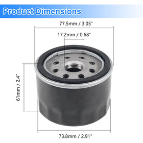 Grngven two-pack packaging includes two filters for quick replacement.