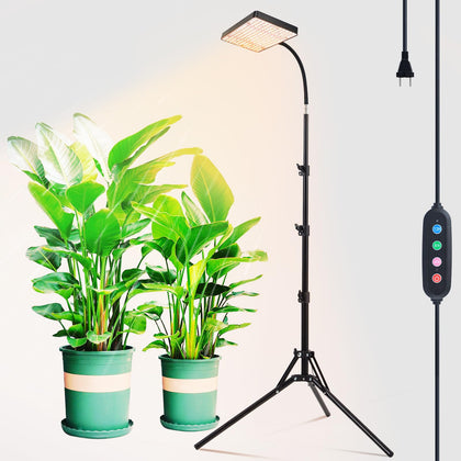 GroCruiser 2026 grow light on stand with tripod for stable indoor plant care