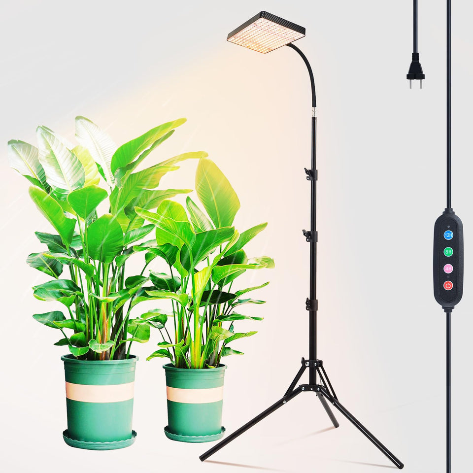GroCruiser 2026 grow light on stand with tripod for stable indoor plant care