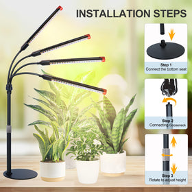 GroCruiser bonsai lighting setup for compact, focused care