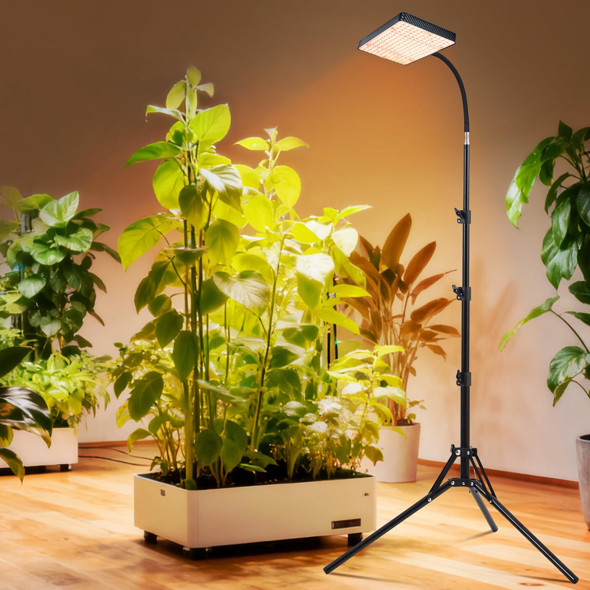 GroCruiser full spectrum LED provides sunlike light for healthy growth