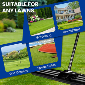 Grohcazt soil leveler helps landscape grading with consistent results.