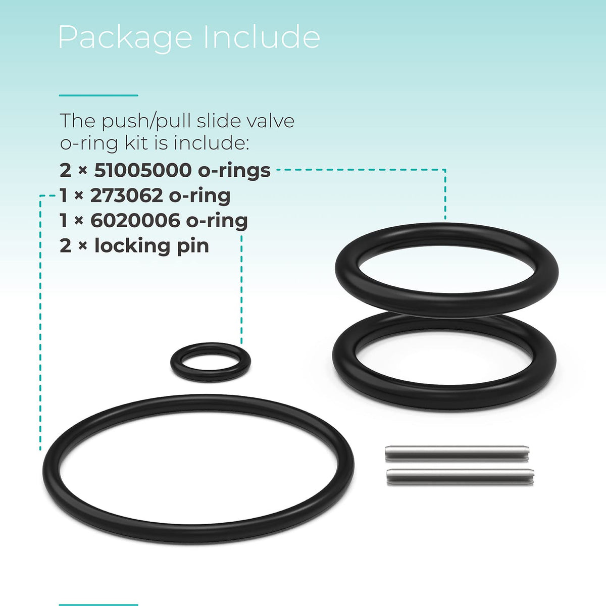 GRONGU 273062 O-ring provides precise fit in valve.