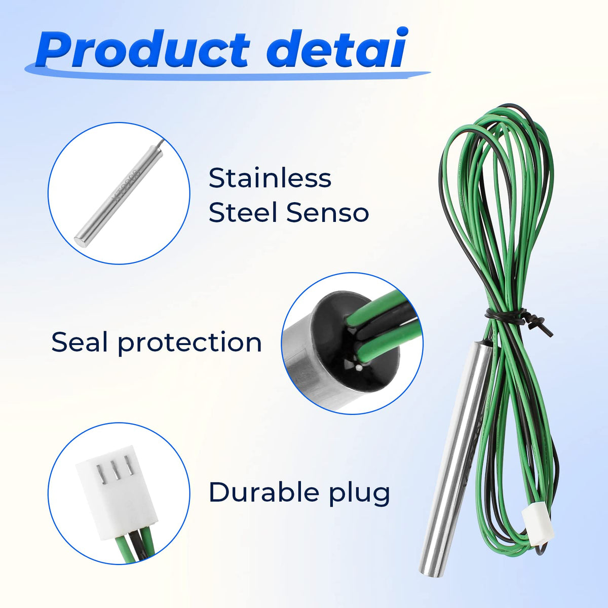 GRONGU easy-install sensor with no tools required for quick setup.