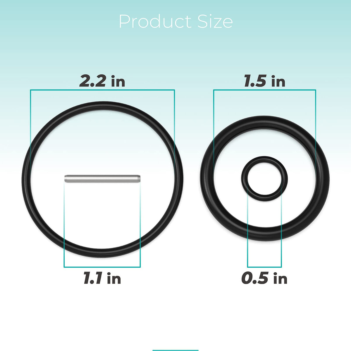 GRONGU 51005000 O-ring for reliable backwash seal.