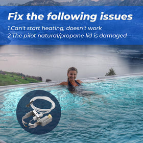 GRONGU replacement lid provides compatibility with multiple Raypak models