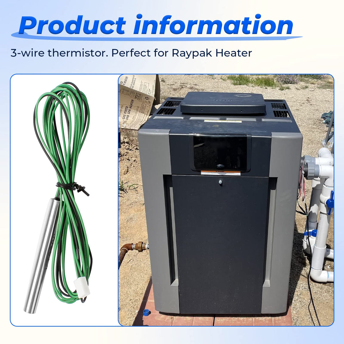 GRONGU replacement sensor packaging designed for simple installation.