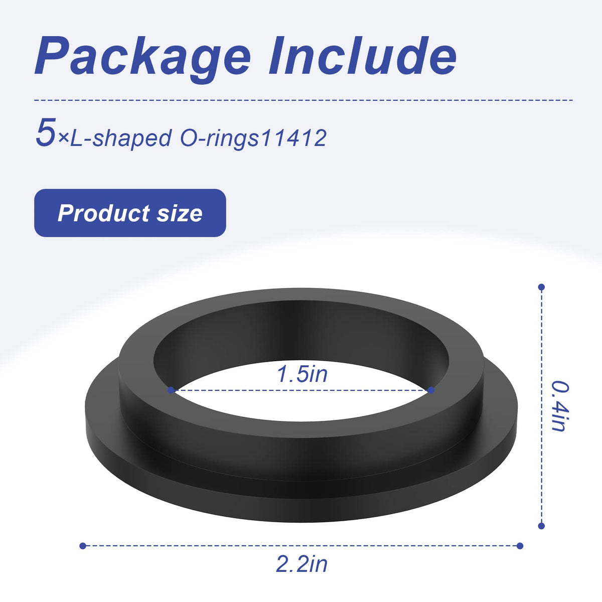 GRONGU sand filter o-ring 5-pack seals pump reliably