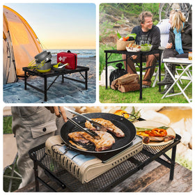 Grovind versatile indoor/outdoor table ideal for picnics and caravans.