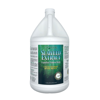 Grow More Liquified Seaweed Extract bottle for natural plant nutrition