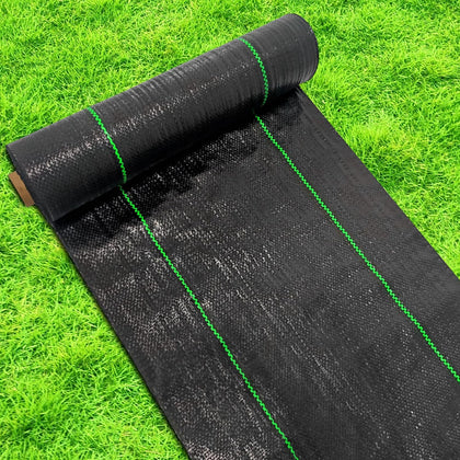 Groweco Driveway Fabric 15ft x 100ft roll shows durable underlayment for heavy loads